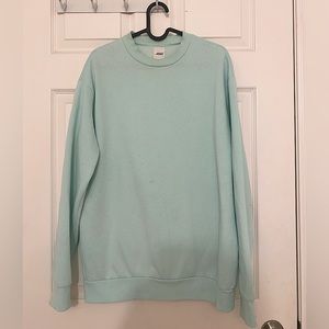 Pastel Blue Oversized Sweatshirt